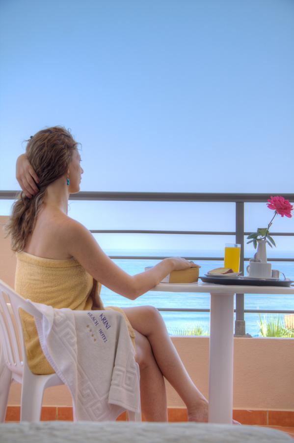 Krini Beach Hotel Sfáka Zewnętrze zdjęcie
